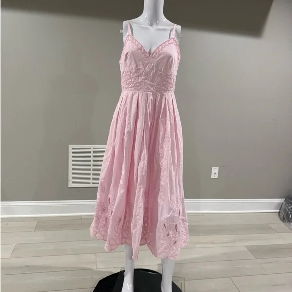 Cinq à Sept Pink Midi Dress - Picture 7 of 12